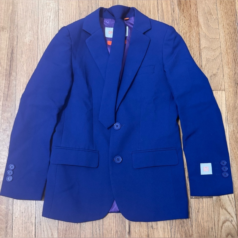 Opposuits Suit Jacket and Tie in Navy Royale - Picture 4 of 6